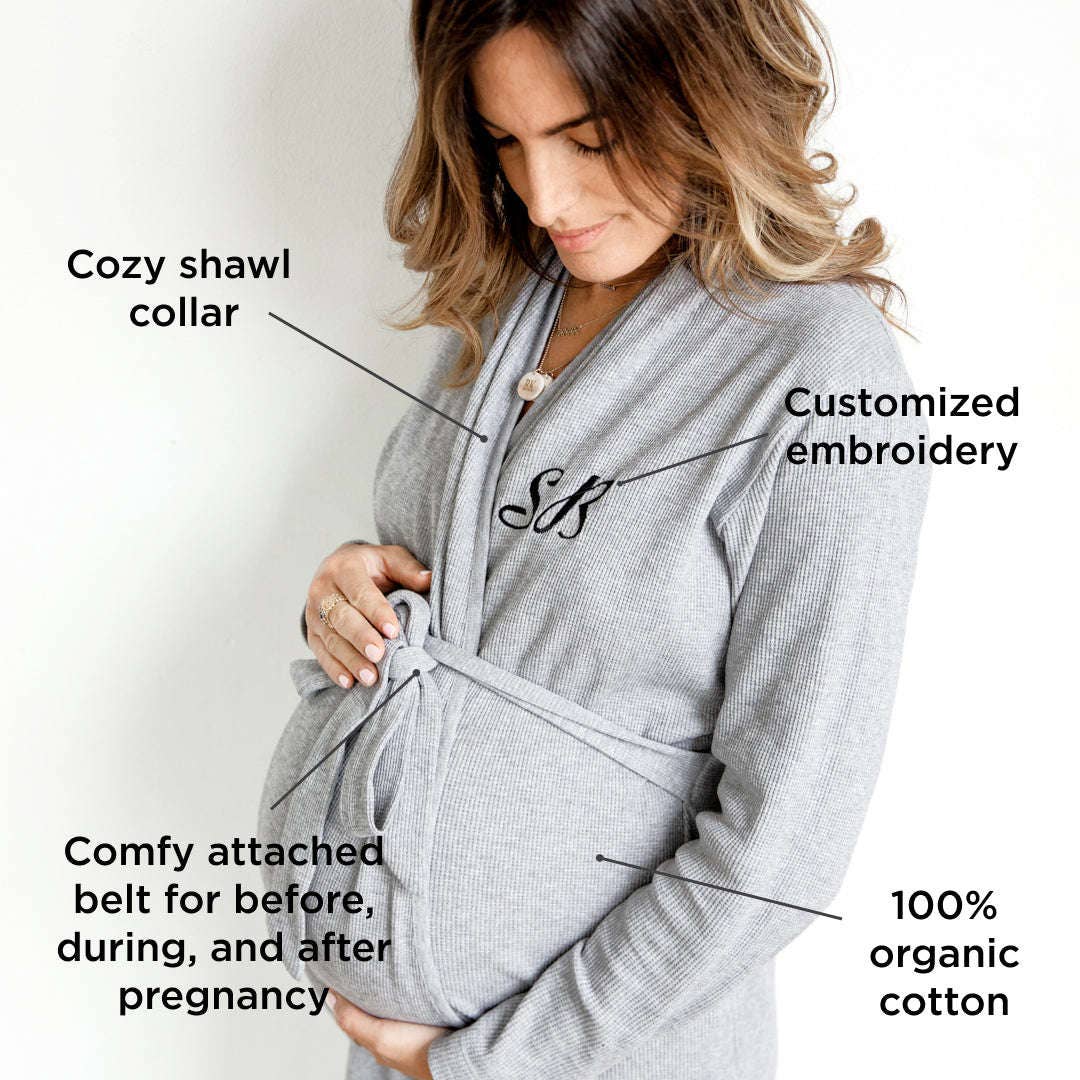 Monica + Andy - Venta al por mayor Bata - Mujer - Bata Organic Lounge Blanca_White4