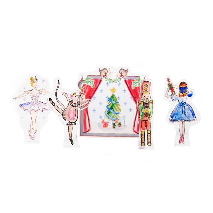 Over the Moon Gift - Wholesale Holiday Nutcracker - NUTCRACKER Acrylic Character Set