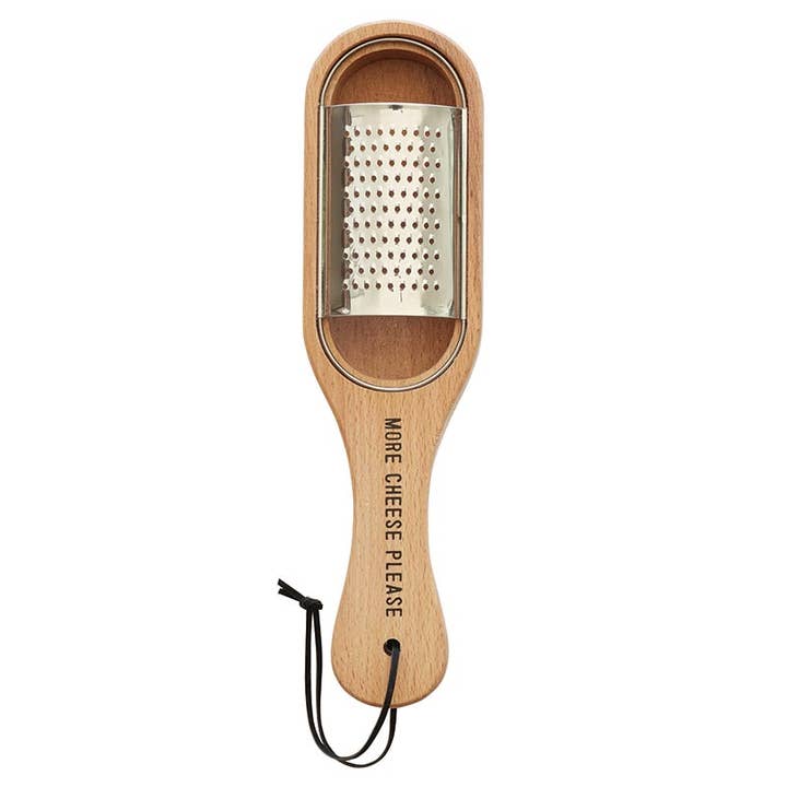 Santa Barbara Design Studio by Creative Brands - Wholesale Grater - Wood Cheese Grater - More Cheese Please