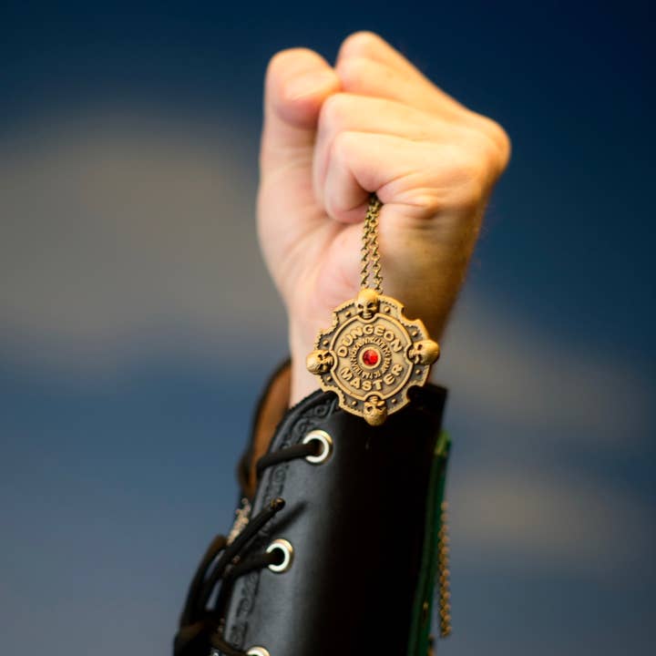 Dungeon Master Antique Bronze Pendant D&D RPG Fantasy for wholesale by 1980who