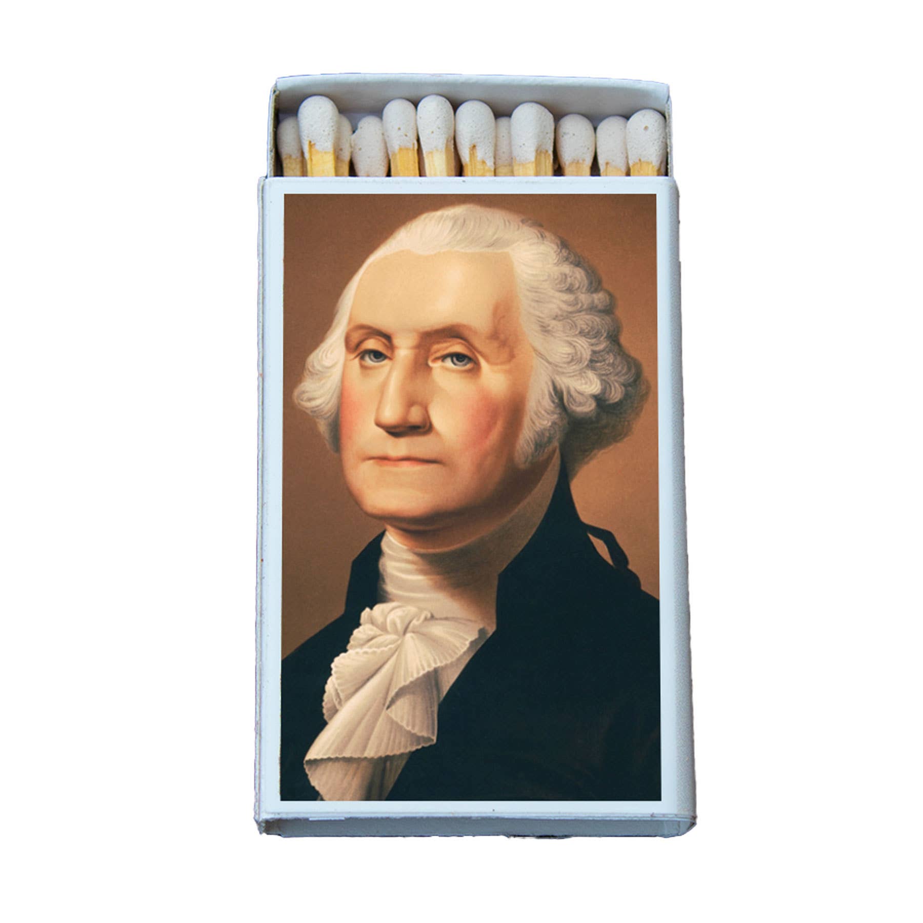 Most Amazing - Wholesale Matches - George Washington Matchbox • Candle Acc • Decorative Matches0