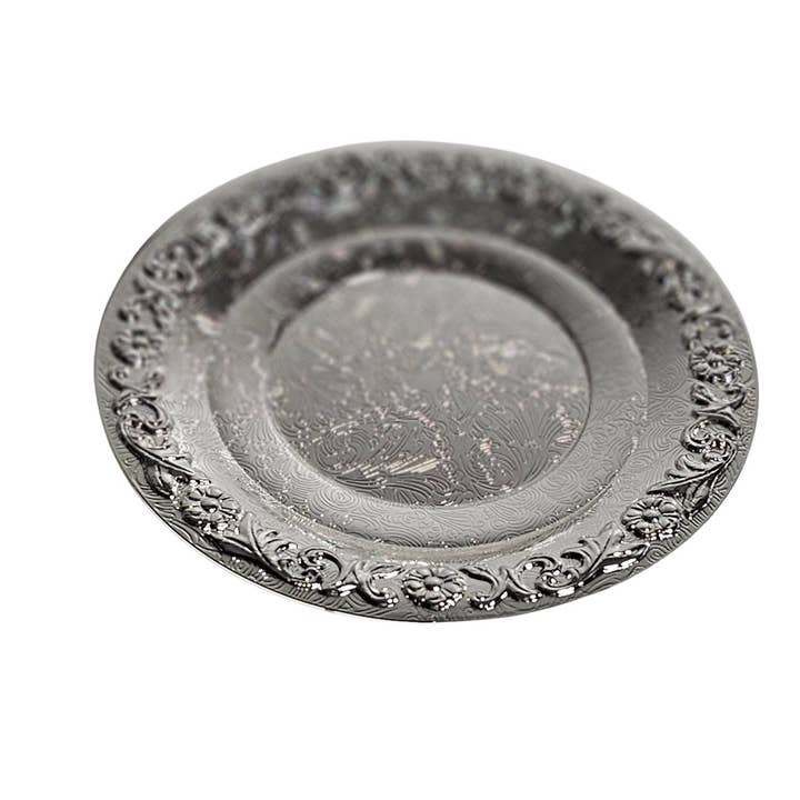 Corbell Silver - Wholesale Butter Dish - Queen Anne Jam/Butter Dish with Silver Plated Base & Lid with Glass Dish.(Non-Tarnish)SKU #: 0/471.6