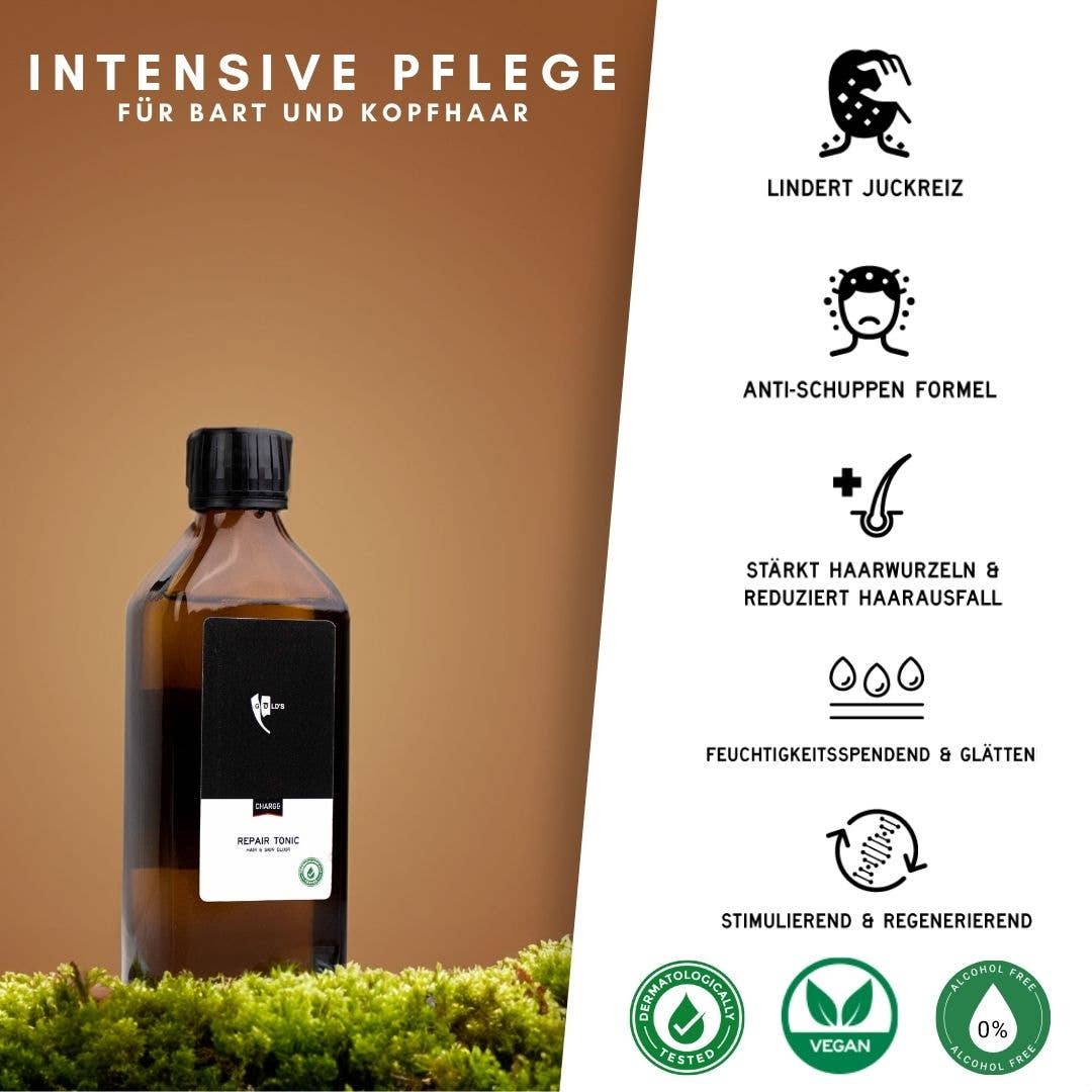 GØLD's - Wholesale Hair/Body Moisturizer - NEW: Repair Tonic | The elixir for skin & hair 200ml2