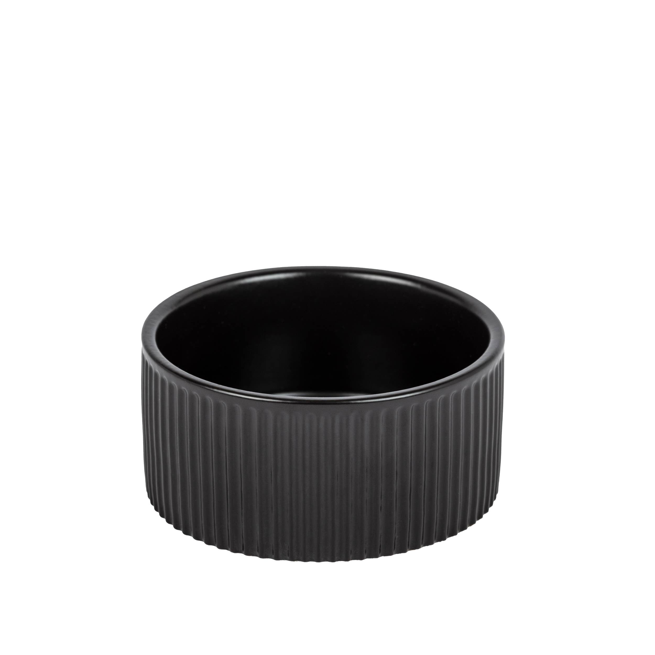 Park Life Designs - Wholesale Pet Bowl - Cat/Dog - JARDIN Ribbed Pet Bowl Collection – Modern Matte Exterior31