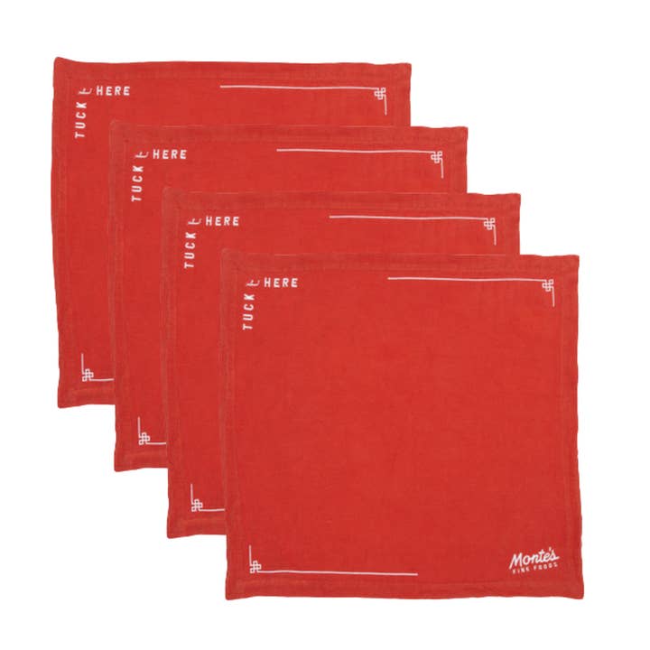 Linen Napkins (Set of 4) for wholesale by Monte’s Fine Foods