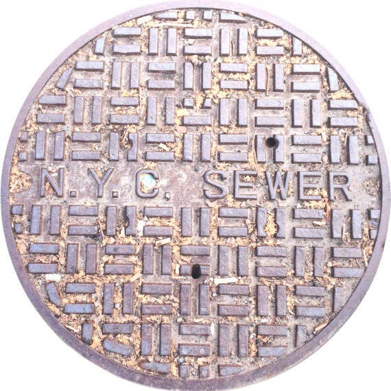 PROJECT NYC - "Spring" - Sewer Cover Doormat for wholesale by Vernakular Photo Designs