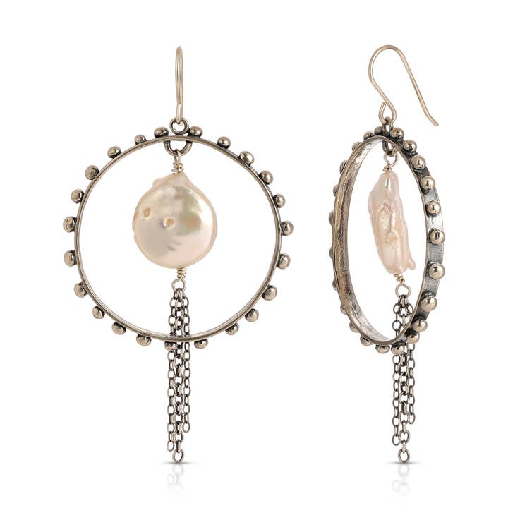 Ripple Hoop With Fringe for wholesale by Jivita