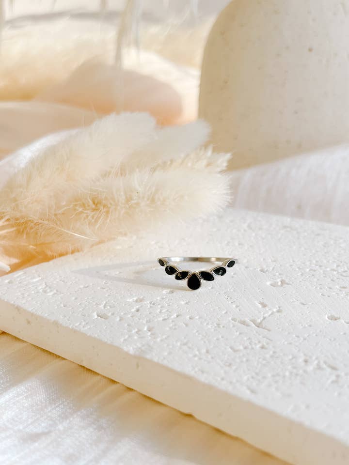 Nightfall Ring for wholesale by Sweet Three Designs