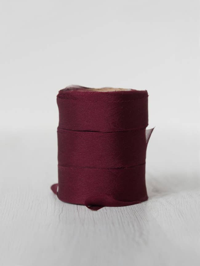 DHG - Wholesale Linten - Chiffon 6 zijden lint, 2,5 cm breed - 17 m - effen kleur38