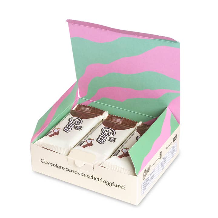 Choco Zero – wholesale Chokladkaka – Choklad utan tillsatt socker kokos Italymade