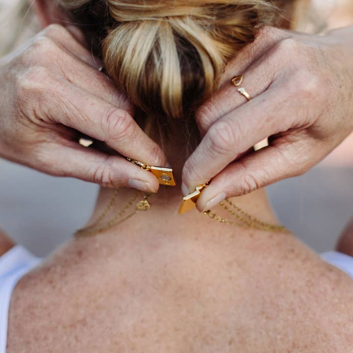 PURPOSE Jewelry - Vente Fermoir - Superposition de 3 colliers avec fermoir4