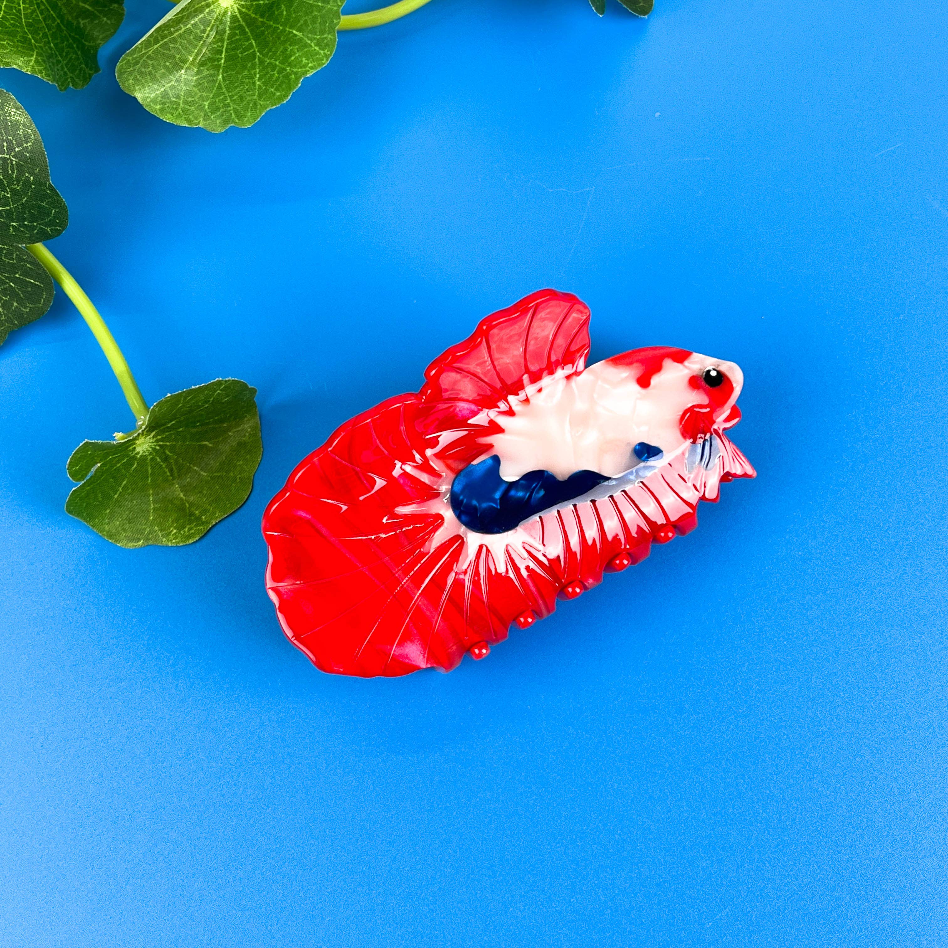 TheDivaSoap - Vendita all'ingrosso Fermaglio per capelli - Donna - Pinza per capelli media Betta Fish, serie Ocean3