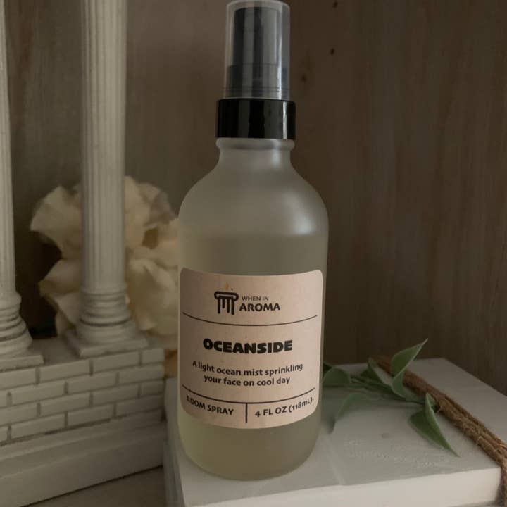Oceanside Raumspray für den Großhandel von When In Aroma Candle Company