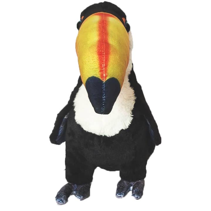 Texas Toy Distribution - Wholesale Stuffed/Plush Toy - Kids & Baby - Toucan 12" Plush Tropical Bird Stuffed Animal