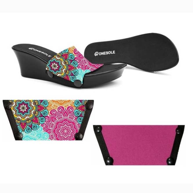 Conjunto de sapatos intercambiáveis Mandala por atacado de Onesole