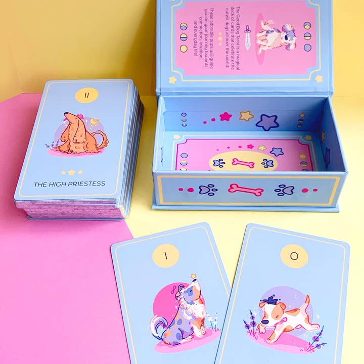 Melonsquare Studios - Vente Cartes de tarot - Good Dog Tarot Deck | Cartes de tarot | Cartes oracles6