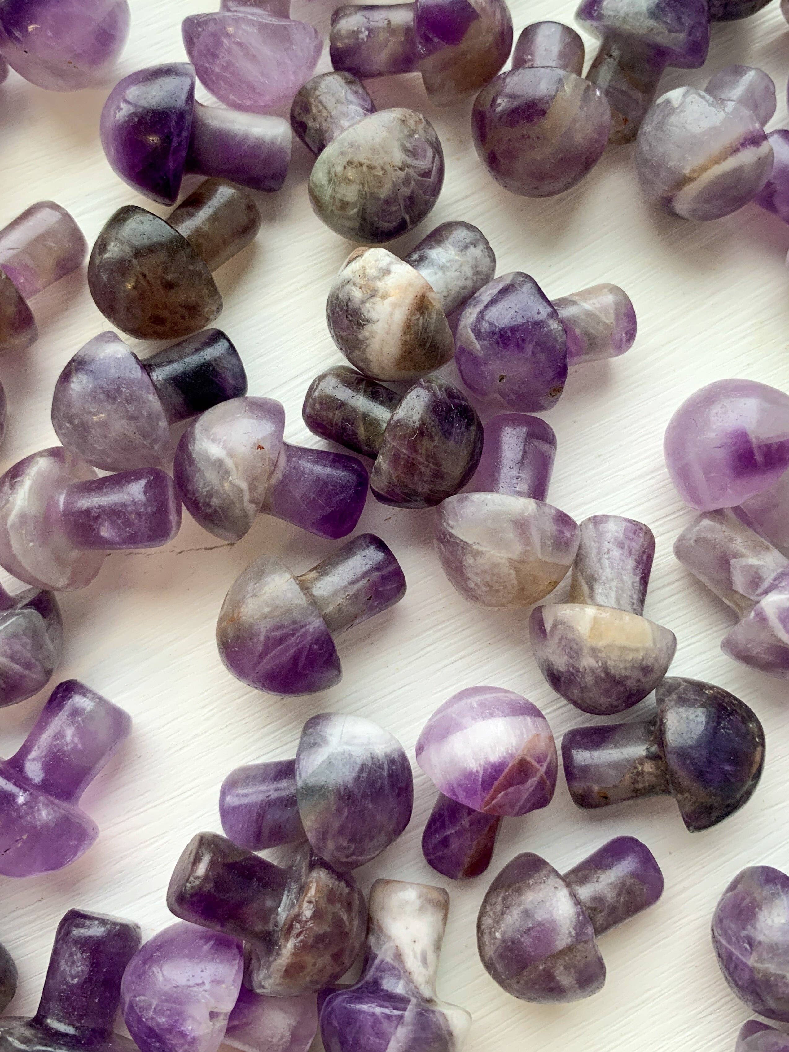 Crystal Vibes Inc. - Vendita all'ingrosso Pietra/cristallo spirituale - Mini intagli a forma di fungo4