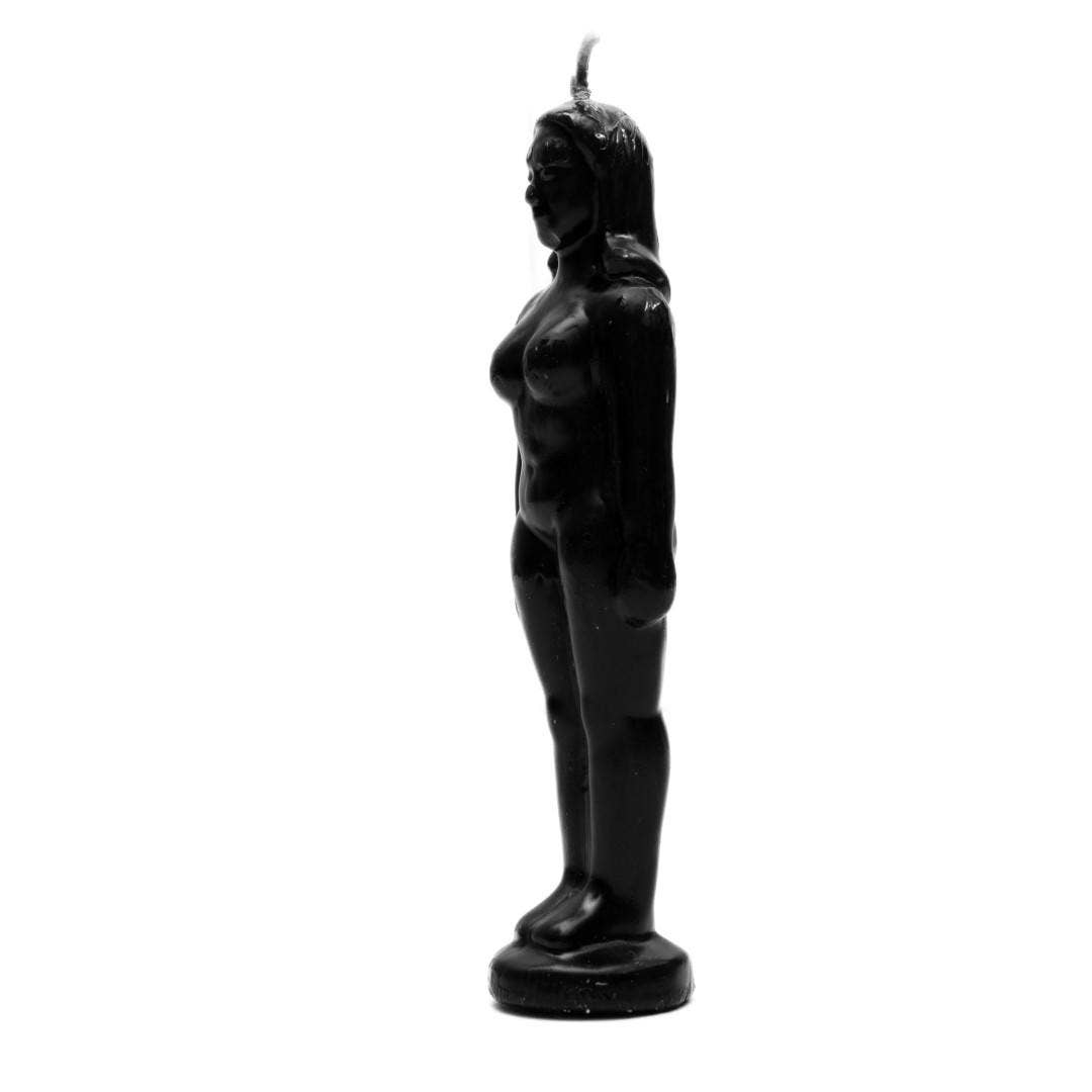 Vrinda - Wholesale Novelty Candle - Lady ritual candle Black2