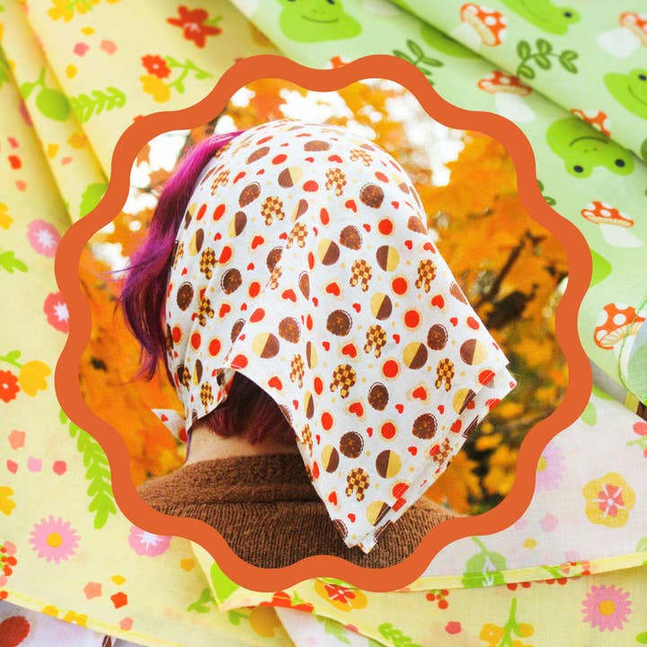 Söta bomullsbandanas! för wholesale av Clammy Heart