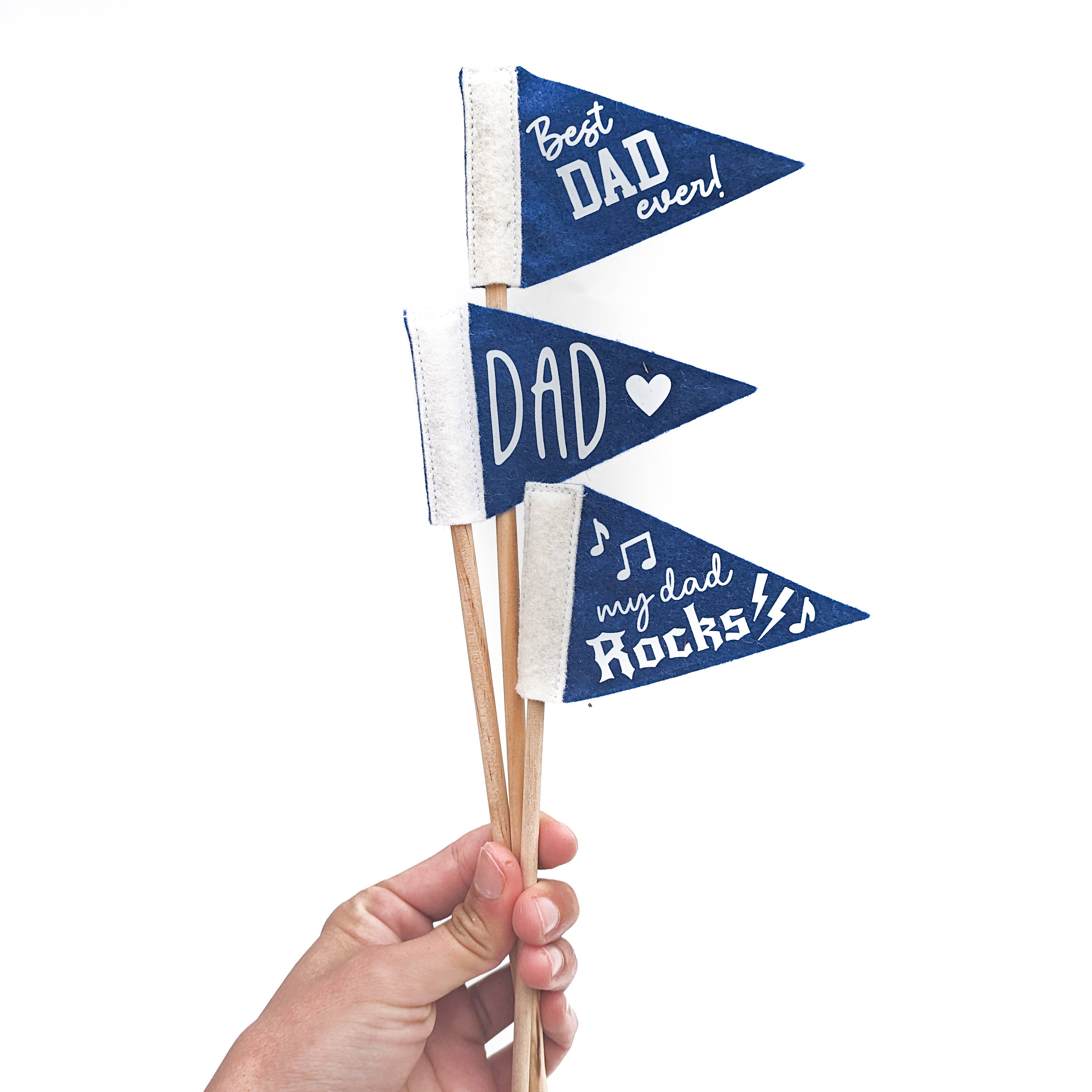 Pennant For Your Thoughts - Wholesale Flag - Father's Day Tiny Pennant | Mini Gift for Dad, US Made8