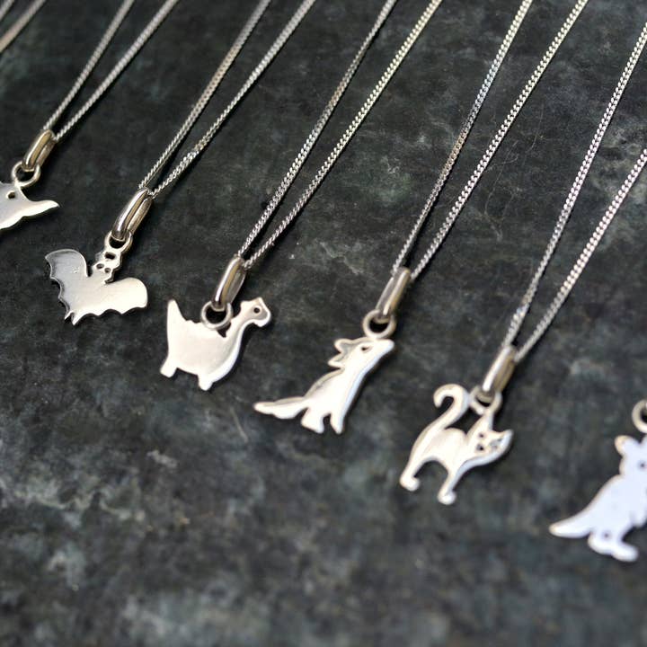 RoxyLab - Wholesale Halsketting - Kinderen - Kattenhalsketting in sterling zilver1