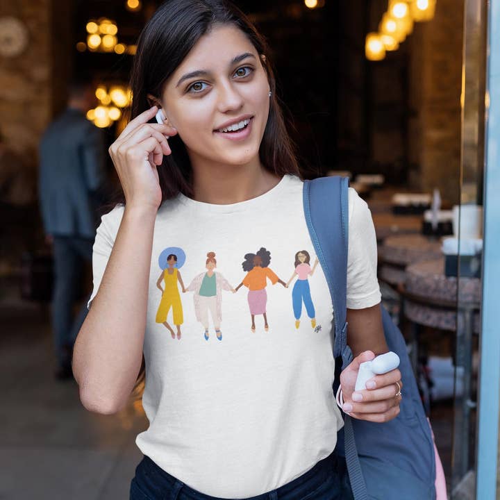 All Together (White) - Unisex Tee for wholesale by Spoonful of Faith