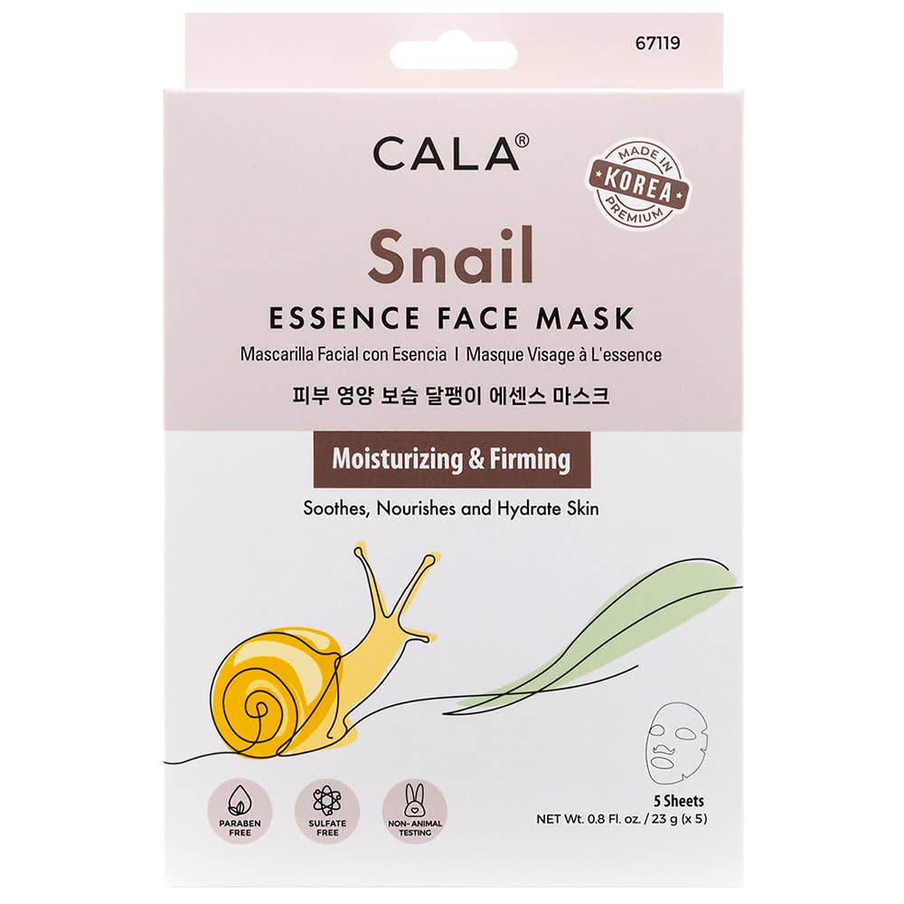 Sensibling Corp. - Wholesale Skincare Face Mask - 5PCS - Snail Essence Face Mask1