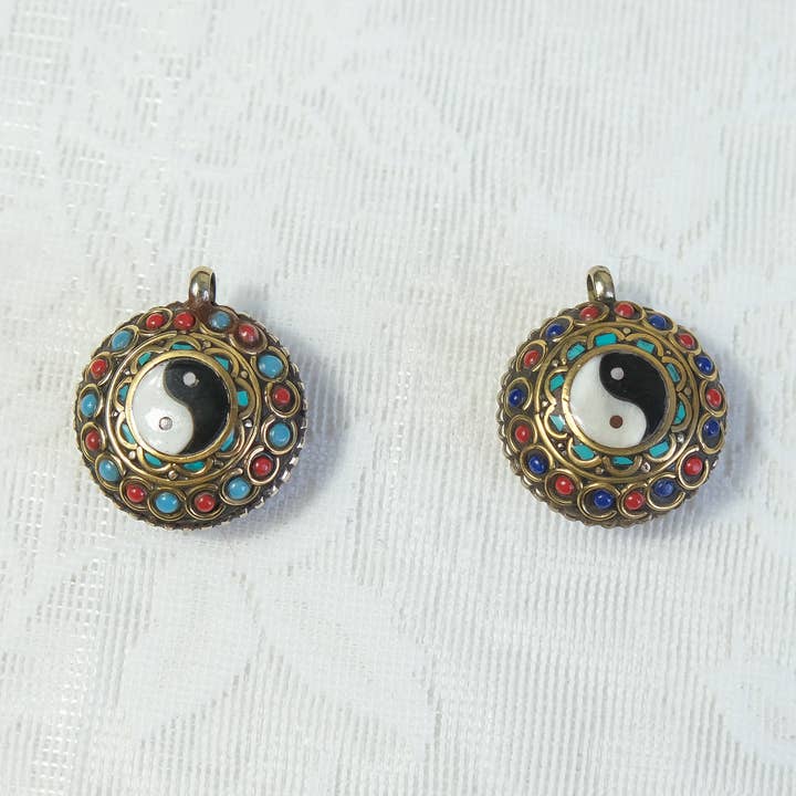 Boho Handmade Pendant for wholesale by Karma Nepal Crafts