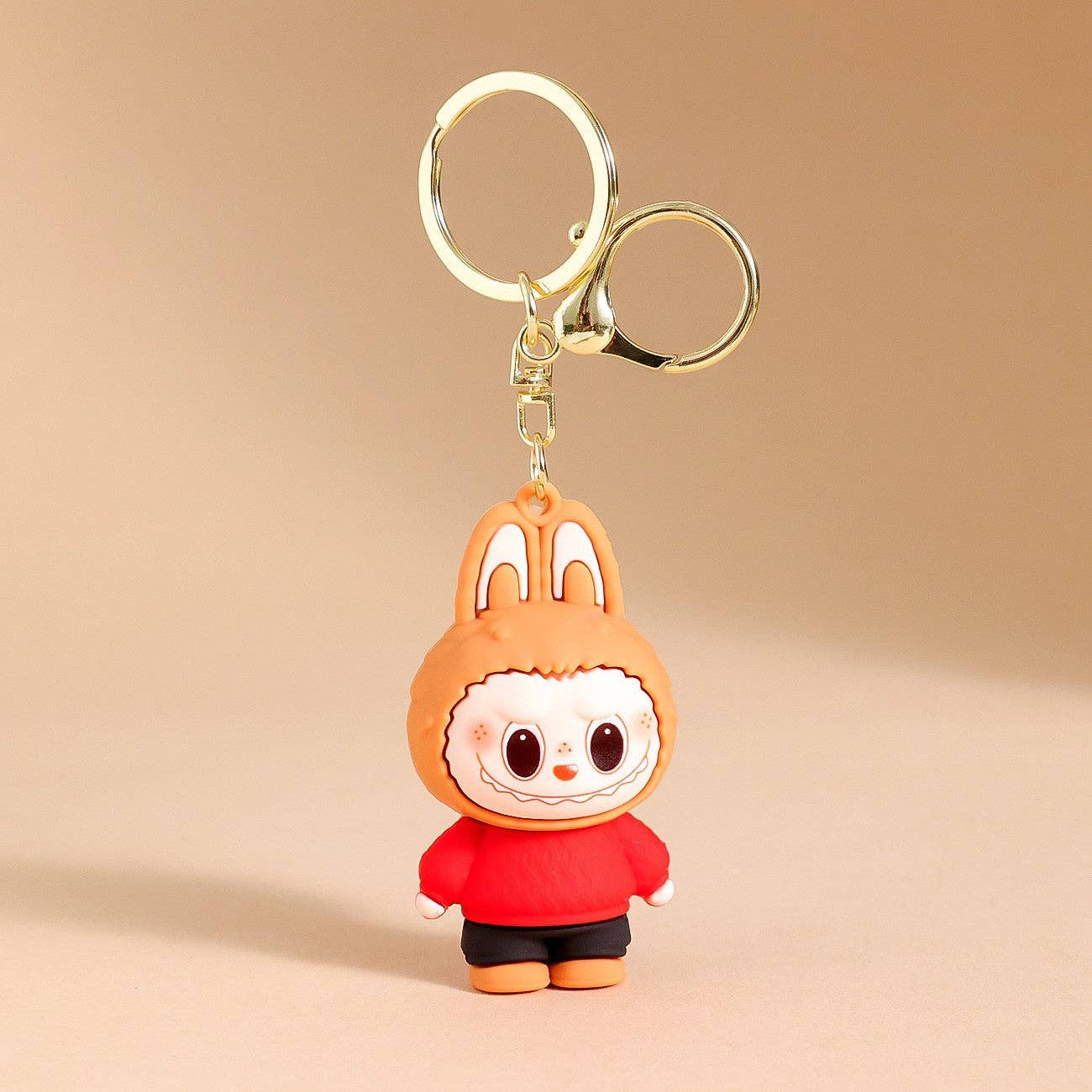 Little Trendy - Vente Porte-clés – enfant - Porte-clés pendentif monstre de dessin animé conduisant cadeau4