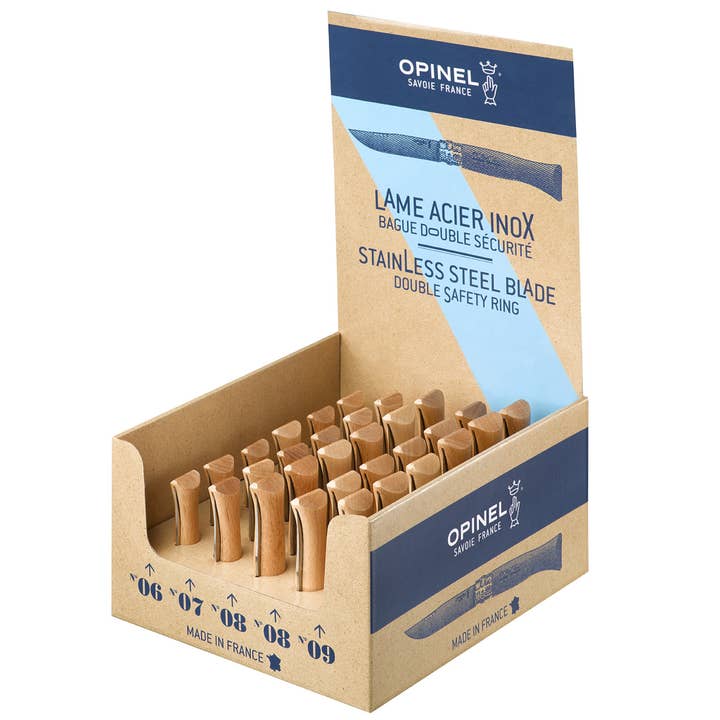 P30 Stainless Steel Counter Display for wholesale by Opinel