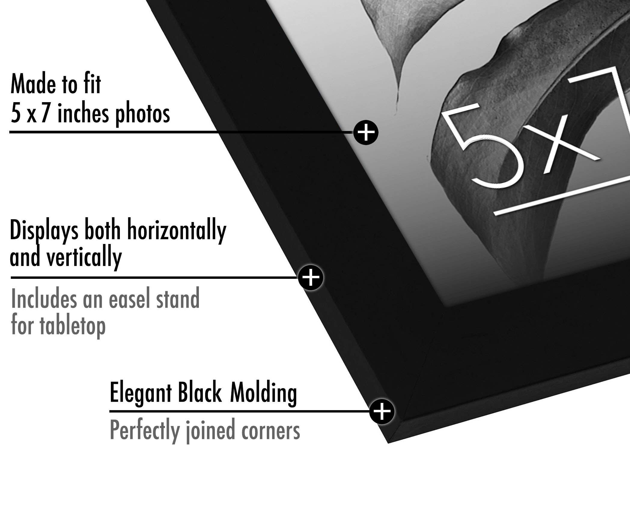 Black Americanflat Gallery Wall Frame Set - Set of 6 & 12 for wholesale on Faire16