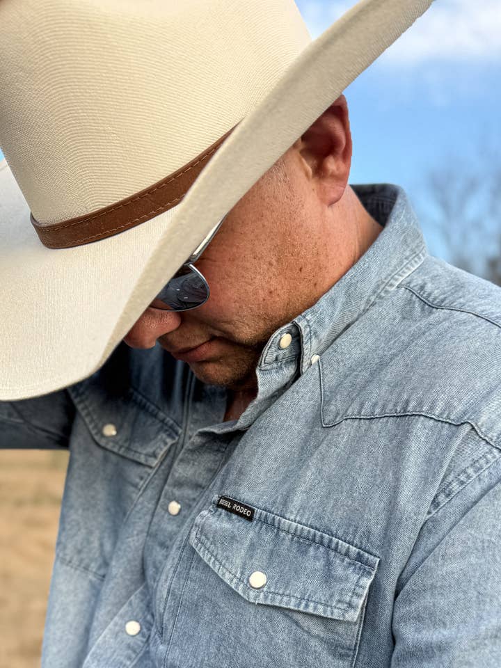 VINTAGE WASHED- CLASSIC DENIM for wholesale by REEL RODEO Outdoors