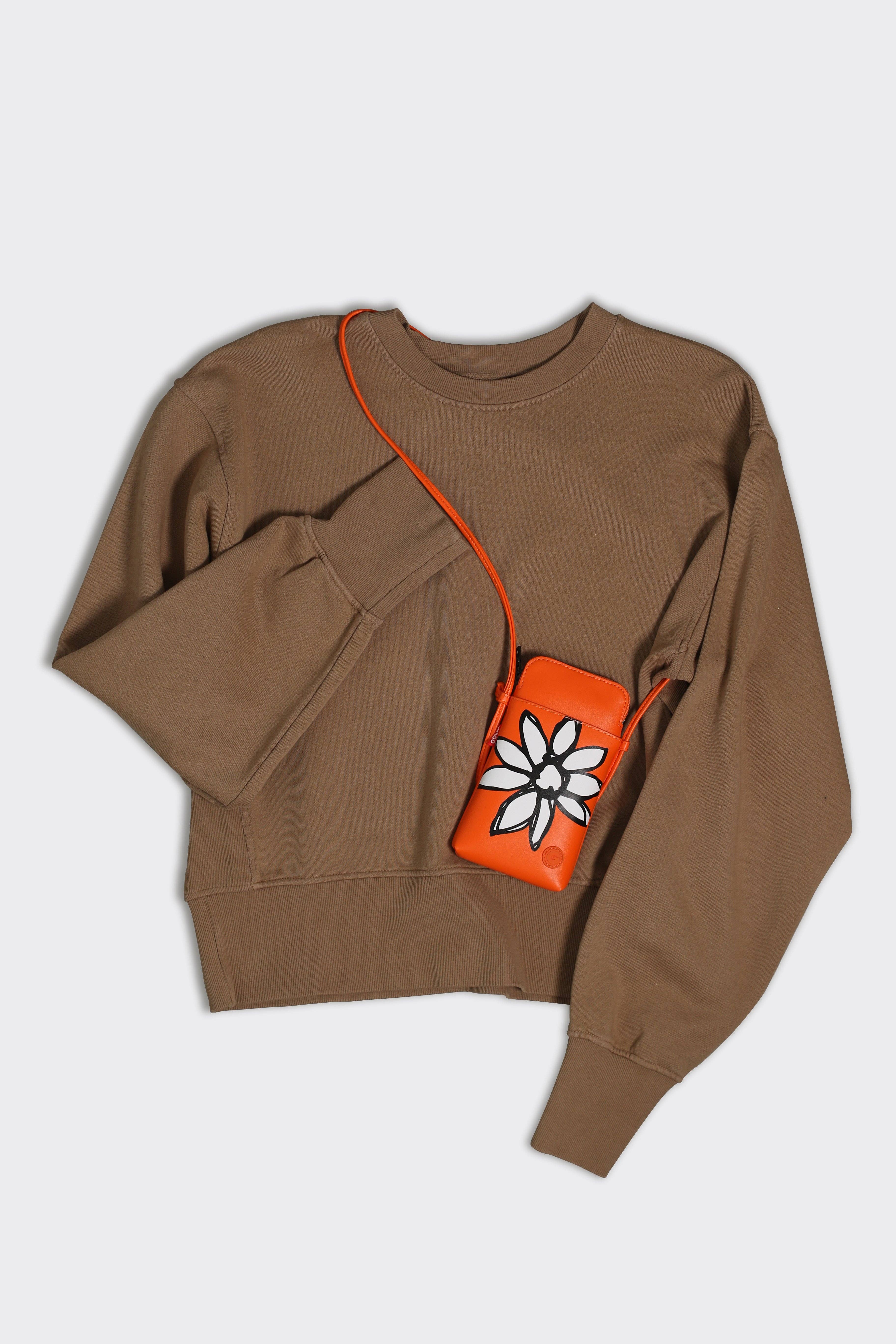 Golla - Wholesale Phone Wallet - Women's - Mini - Orange Flower3