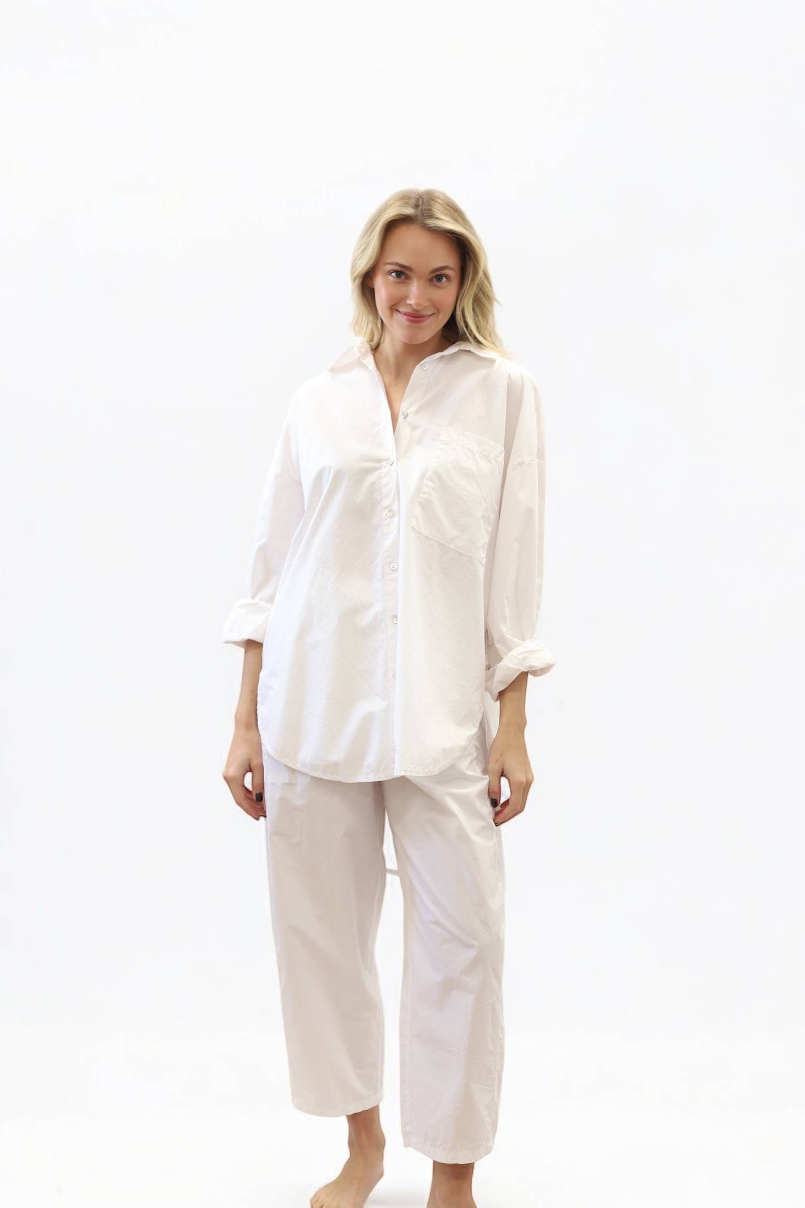 DORSEA - Wholesale Button Down Shirt - Women's - Poppy Button Down1