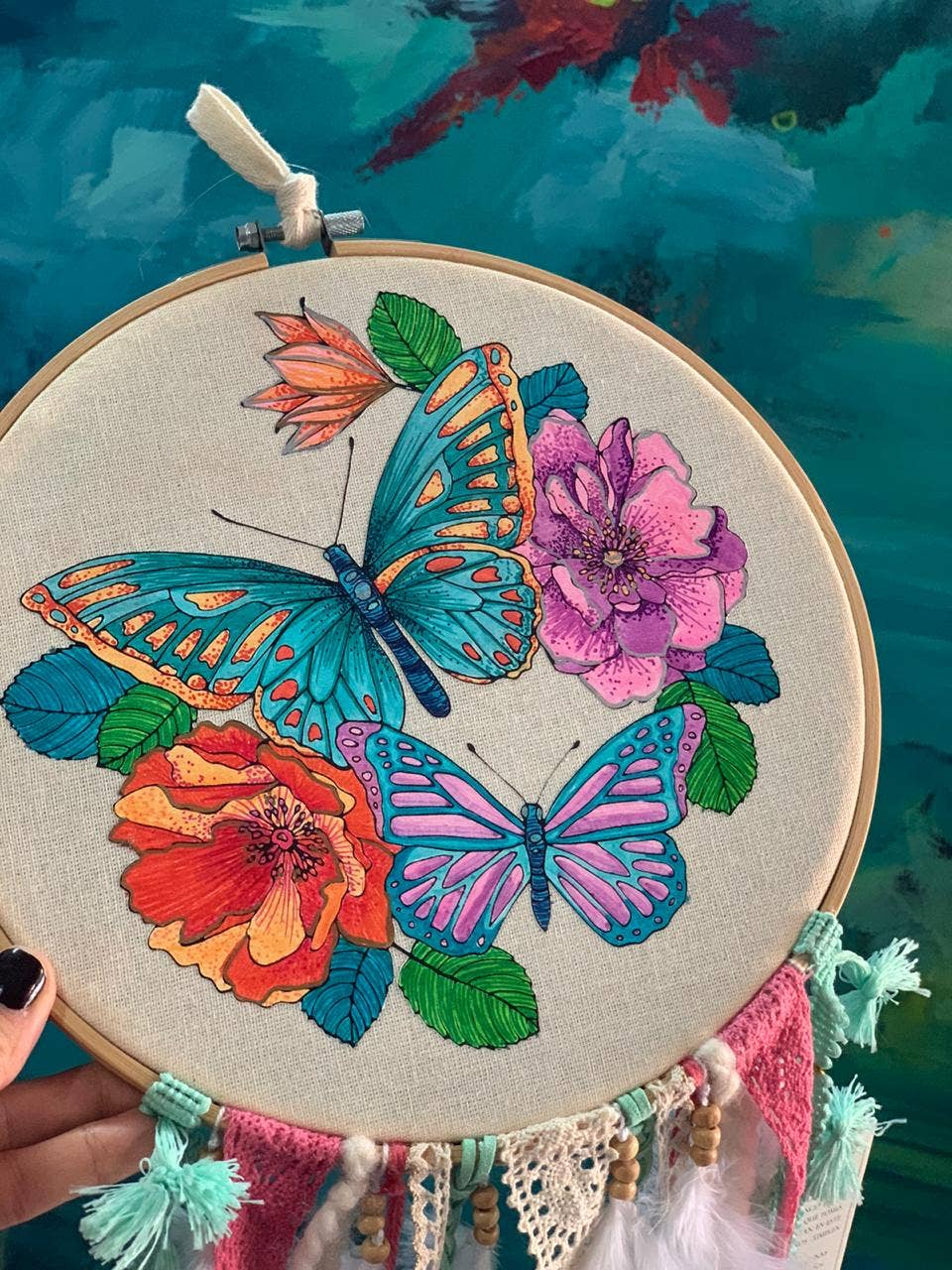 MANIK - Wholesale DIY Craft Kit - Kids - DIY Dreamcatcher Paint Kit craft kit + 5 SHARPIES8