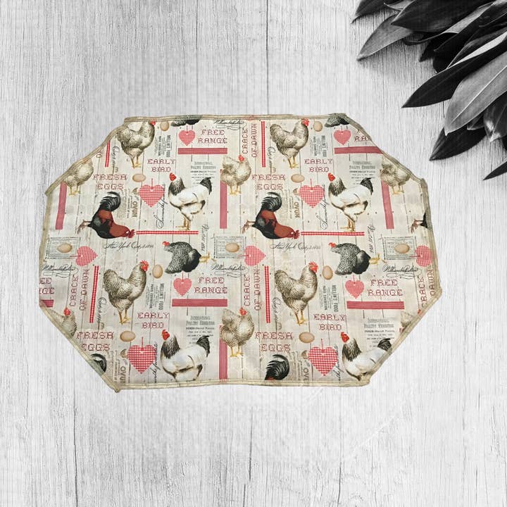 Fresh Egg Placemat Sets for wholesale by Placemats and More