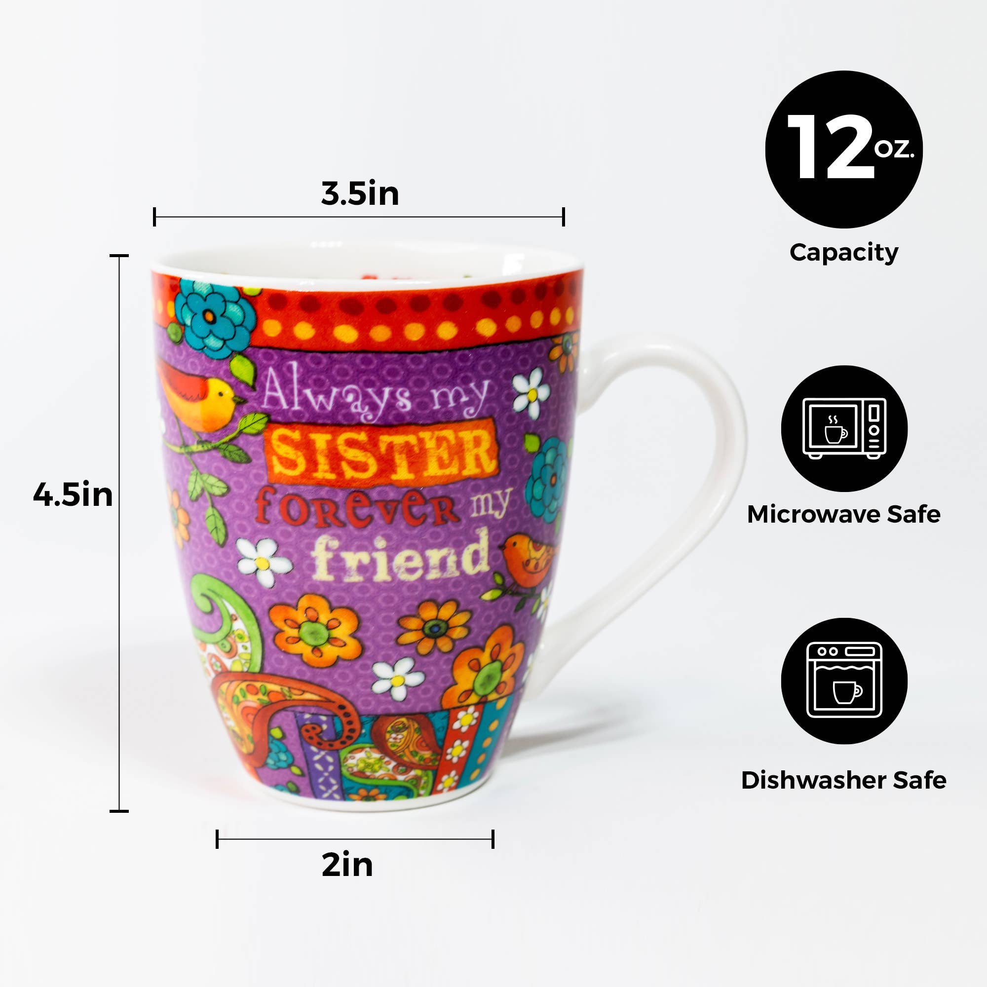 Divinity Boutique - Vente Tasse à café - Hearts 'N Hugs : Mug en céramique2