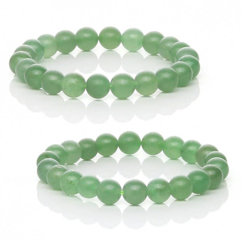 UniArt - Wholesale Cuff Bracelet - Green aventurine bracelet3