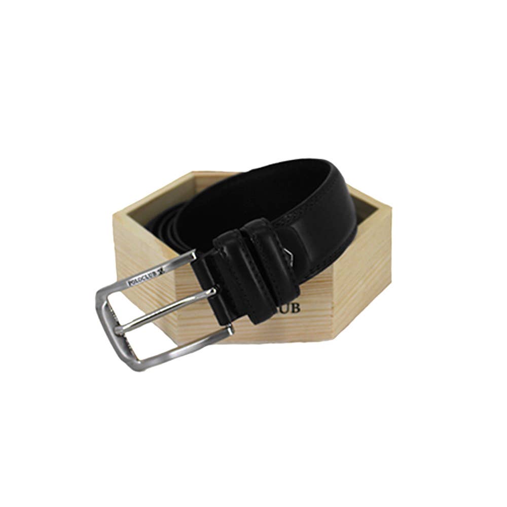 ALBAsrls - Wholesale Riem - Heren - Herenriem in geschenkverpakking POLOCLUB2