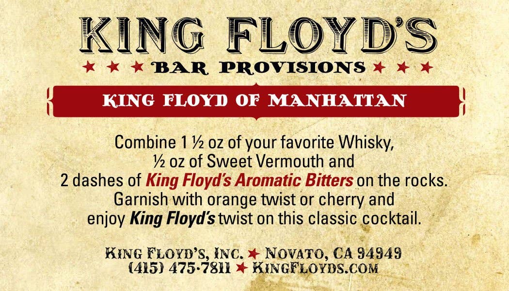King Floyd’s - Wholesale Bitters - KING FLOYD'S Aromatic Bitters4