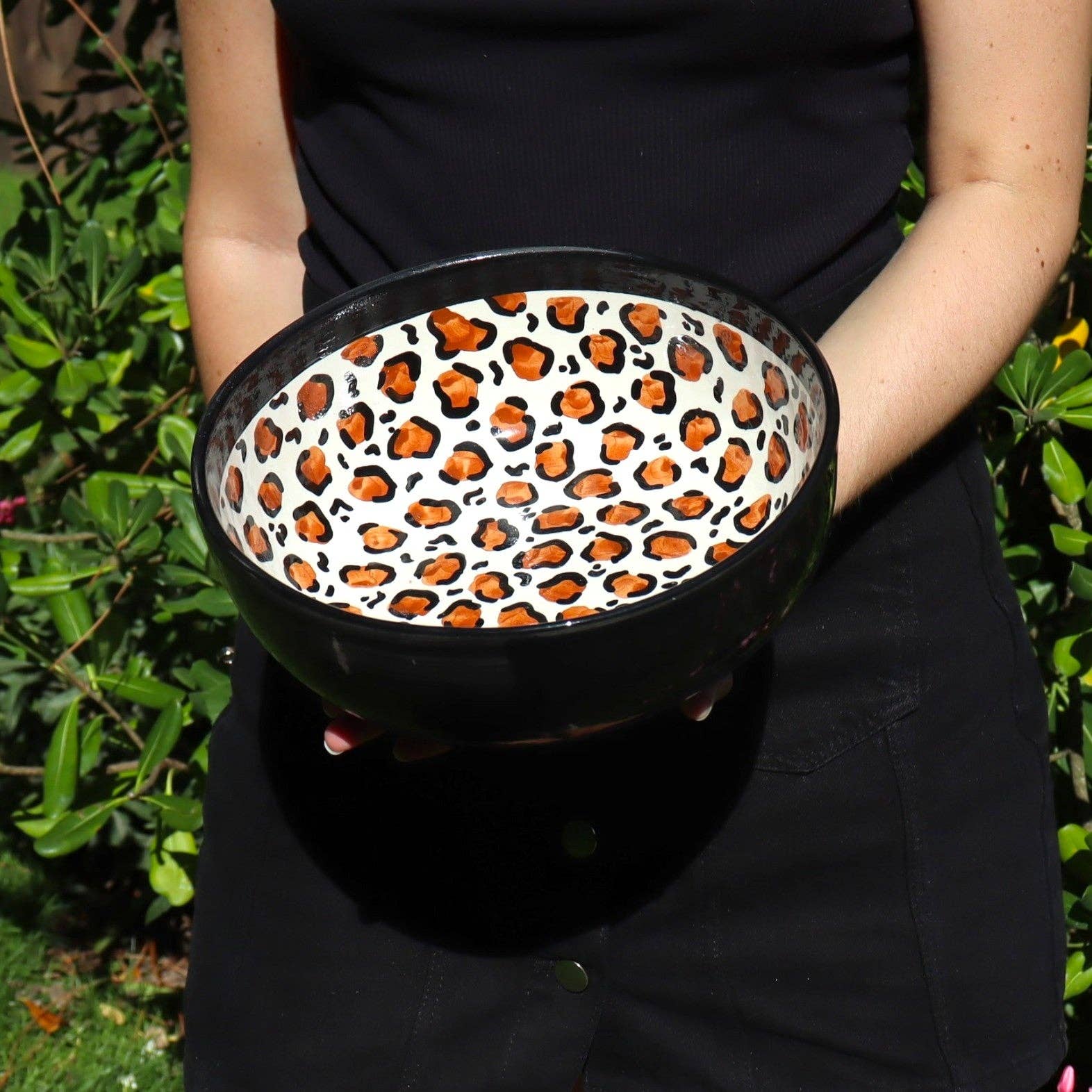 Maison MarmOl - Wholesale Salad Plate - Fiera Salad Bowl 22.5 cm – Leopard Patterns1