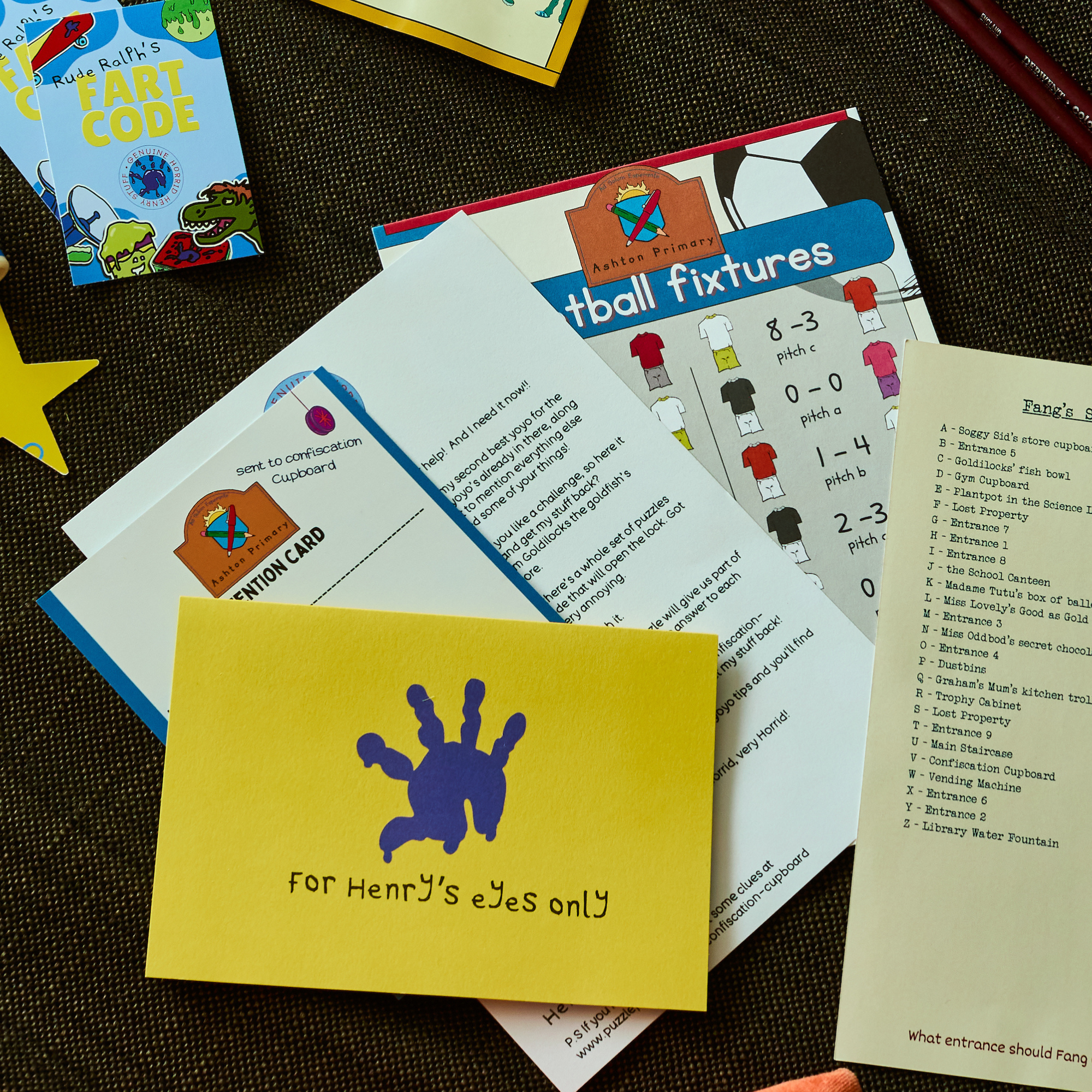 Puzzle Post Games - Vendita all'ingrosso Puzzle - Bambini - Gioco Escape Room per bambini - Horrid Henry (età 7-10 anni)4