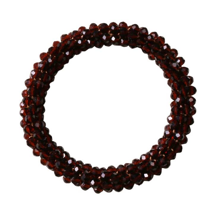 Colourbeads "Mörkbrun" för wholesale av Hairjewelz by Elle