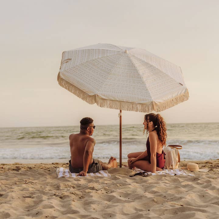 Beach State Summerland Beach Umbrella - Laguna for wholesale on Faire