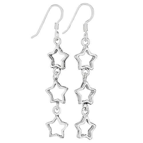 Three Sisters Constellation Earrings for wholesale by Tiger Mountain Jewelry
