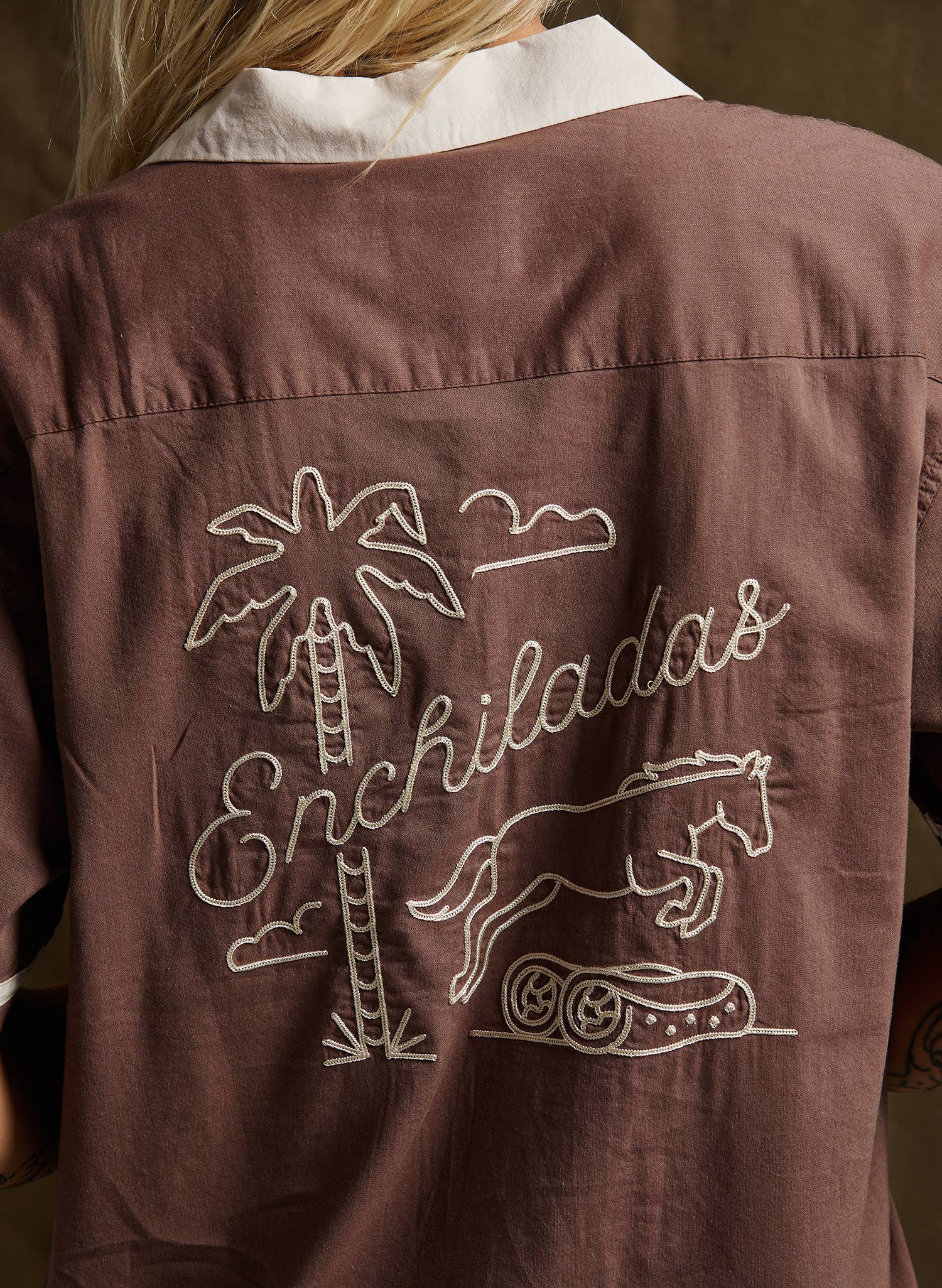 Pyknic - Wholesale Button Down Shirt - Unisex - Enchiladas Casual Button Down Shirt Men & Women8