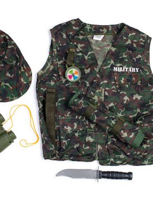 Conjunto de disfraz de juego de rol para las fuerzas militares para venta al por mayor de Dress Up America