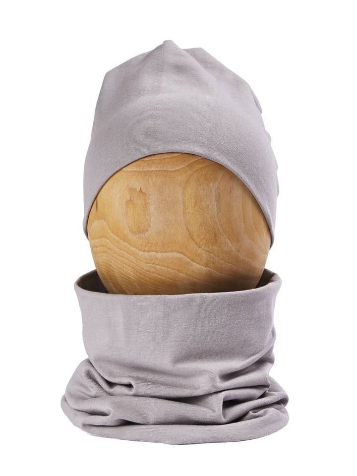 Snood lilla biologico per la vendita all'ingrosso da parte di Looks by Luks