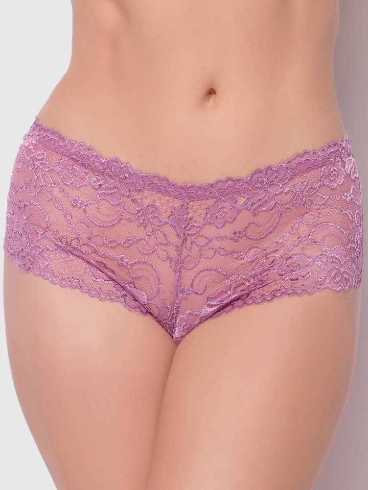 House of Desire – Engroshandel Undertøj - Dame – CAITLIN BLOMSTRET BLONDE CHEEKY32