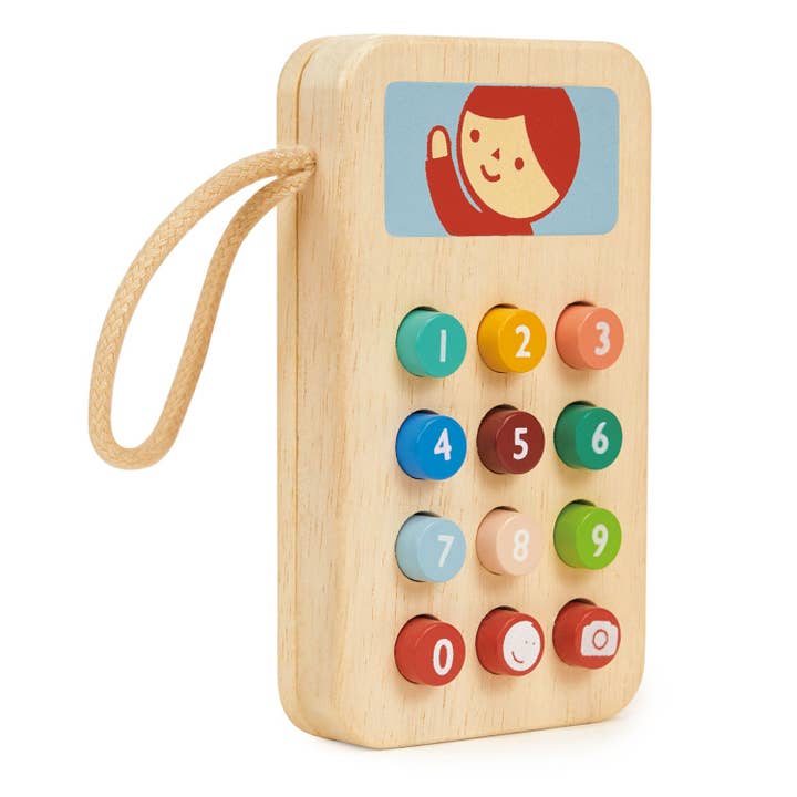 Mentari Toys - Wholesale Wood Toy - Kids - Mobile Phone1